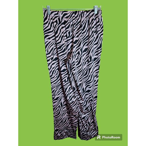 Victoria's Secret Pink Zebra‎ PJ Pant Size S (W58) - Picture 2 of 2
